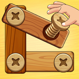 Wood Nuts: Screw Puzzle