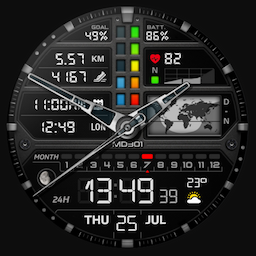 MD301 Hybrid watch face icon